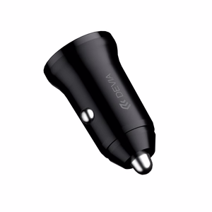 Devia auto lādētājs Smart Mini PD QC 3.0 30W 1x USB 1x USB-C balts