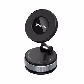 Dudao F24PRO MagSafe Compatible Car Holder with Suction Cup Windshield or Dashboard - Melns