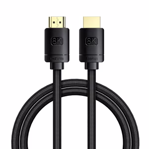 Baseus High Definition Series 8K HDMI kabelis 1m - melns