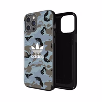 Adidas OR SnapCase Camo viedtālruņa apvalks iPhone 12 Pro Max - zils un melns