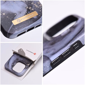 FORCELL F-PROTECT Mirage viedtālruņa apvalks saderīgs ar MagSafe IPHONE 14 Plus marmora migla
