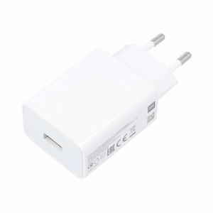 Оригинальное зарядное устройство Xiaomi USB A QC3.0 3A 33W MDY-11-EZ белое bulk
