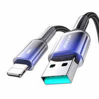 Joyroom S-A42 USB-C - USB-C kabelis 60W 1.2m melns