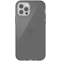 Adidas OR Aizsargstikls skaidrs apvalks iPhone 12 / iPhone 12 Pro - melns
