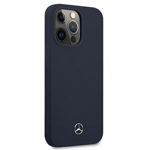 Mercedes MEHCP13LSILNA iPhone 13 Pro / 13 6.1" tumši zils maciņš Silicone Line