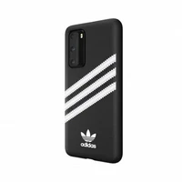 Adidas OR veidots apvalks PU Huawei P40 - melns un balts