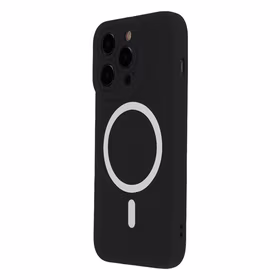Silicon Soft Mag iPhone 16 Plus vāciņš melns