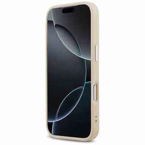 Karl Lagerfeld Karl Pin Magnētiskais viedtālruņa apvalks iPhone 17 Pro - Bēšs