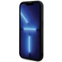 Guess Sequin Script Metal viedtālruņa apvalks iPhone 13 Pro / 13 - melns