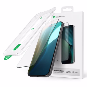 AmazingThing Titan Vision 7 matēts rūdītais aizsargstikls iPhone 17 Pro Max