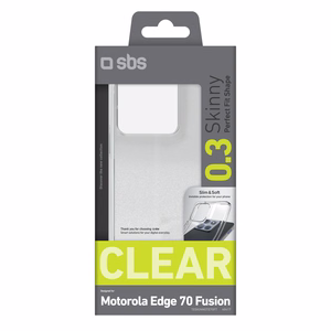 SBS Skinny Cover maciņš Motorola Edge 70 Fusion - caurspīdīgs