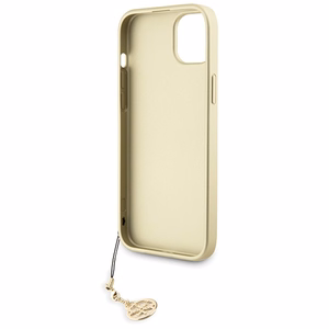 Guess 4G Charms Collection viedtālruņa apvalks iPhone 15 Plus - pelēks