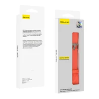 Blavec universāla pulksteņa siksna SB-01 Active silikona oranža