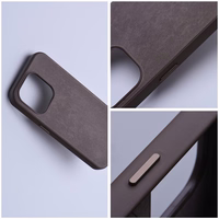 WOVEN MAG COVER vāciņš saderīgs ar MagSafe IPHONE 13 Pro - gaiši brūns
