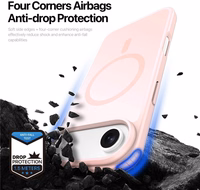 Korpuss Dux Ducis Yind Apple iPhone Air rozā krāsā