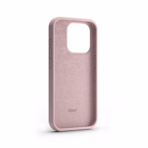Etteri silikona viedtālruņa apvalks iPhone 15 6,1 gaiši rozā