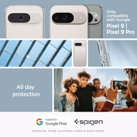 Spigen Ultra Hybrid Viedtālruņa apvalks Google Pixel 9 / 9 Pro - caurspīdīgs