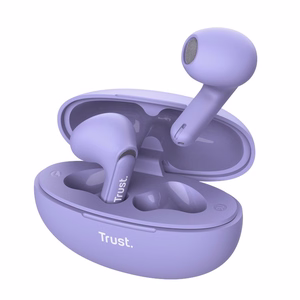 Trust Yavi Bluetooth TWS bezvadu austiņas ar ENC, violetas