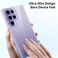 Rock Crystal Transparent Series Magnētiskais viedtālruņa apvalks Samsung Galaxy S25 pelēks