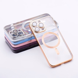 ELECTRO MAG COVER viedtālruņa apvalks saderīgs ar MagSafe iPhone 12 zelta