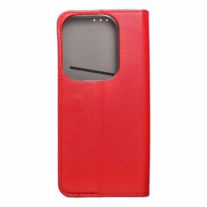 Viedtālruņa apvalks grāmatas tipa INFINIX HOT 40 Pro sarkans