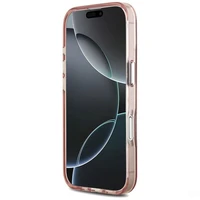 KARL LAGERFELD viedtālruņa apvalks IPHONE 17 ar MagSafe saderīgs (IML Choupette zīmējuma logotipu) - rozā