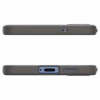 Spigen Liquid Air viedtālruņa apvalks Samsung Galaxy S25 - pelēks