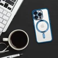 Metālisks Magsafe maciņš iPhone 17 Pro zils