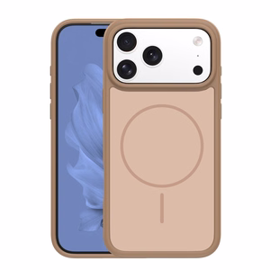 Frame Thin Mag чехол для iPhone 17 Pro Max 6,9" коричневый