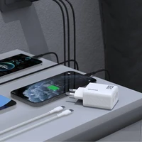 Dudao A29C 65W GaN sienas lādētājs + USB-C kabelis - balts