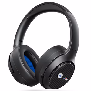 Полноразмерные наушники BMW Bluetooth ANC Metal Logos - чёрные