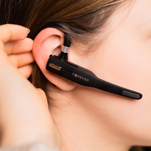 Forever wireless headset BH-100 with charging case black