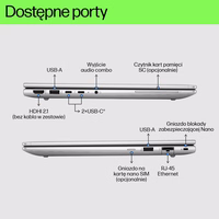 HP ProBook 460 G11 Intel Core Ultra 7 155U Laptop 40.6 cm (16") WUXGA 16 GB DDR5-SDRAM 512 GB SSD Wi-Fi 6E (802.11ax) Windows 11 Pro sudraba