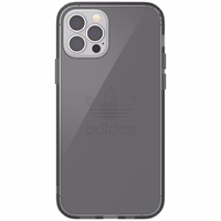 Adidas OR Aizsargstikls skaidrs apvalks iPhone 12 / iPhone 12 Pro - melns
