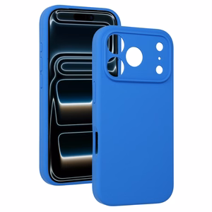 Silicone Lite Case for Iphone 17 Pro Max blue