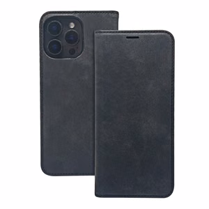 Smart Suede viedtālruņa apvalks Samsung Galaxy A55 5G melns
