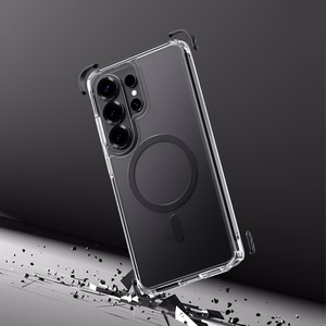 Rock Crystal Clear Magnetic Series maciņš priekš Samsung Galaxy S26 Plus caurspīdīgs