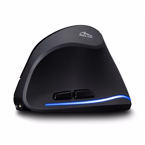 MEDIA-TECH VERTIC RF MT1123 Wireless vertical mouse RF 2400 DPI melns