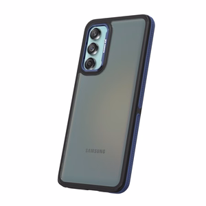 Crystal Black viedtālruņa apvalks Samsung Galaxy M55 5G zils