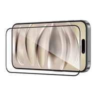 Benks Aizsargstikls Glass Warrior HD priekš iPhone 16 Pro - melns