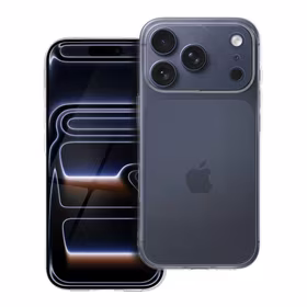 Caurspīdīgs viedtālruņa apvalks 2 mm IPHONE 17 Pro (kameras aizsardzība) caurspīdīgs