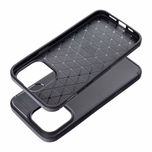 Case for iPhone 15 PRO MAX Carbon Premium black