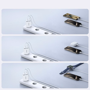 Joyroom tīkla lādētājs JR-TCF14 (A+C) Super Slim 20W (balts)