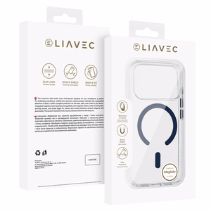Liavec Pure maciņš priekš Iphone 17 Pro zils