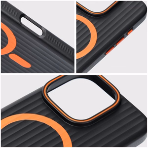 Case for iPhone 17 AIR Simply compatible with MagSafe titanium black