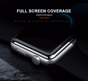 Mocolo 3D Full Glue Glass rūdīta stikla ekrāna aizsargs Apple Watch Series 7 / 8, 41 mm