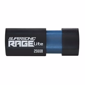 Patriot Rage Lite 512GB 120 MB/s USB 3.2 retractable flash drive black (PEF512GRLB32U)