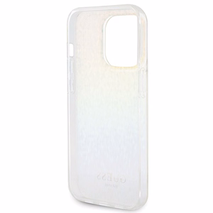 Guess IML Faceted Mirror Disco Iridescent viedtālruņa apvalks iPhone 14 Pro Max – daudzkrāsains