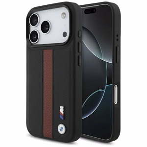 BMW M Perforated Stripe Logo MagSafe Чехол для iPhone 17 Pro - красный