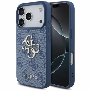 GUESS maciņš IPHONE 18 Pro/17 Pro (4G Big Logo) (krāsa: brūna)
